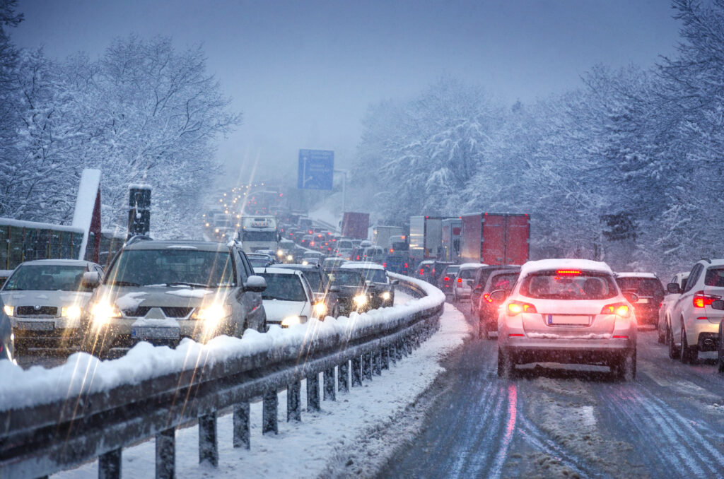 Snow on the roads