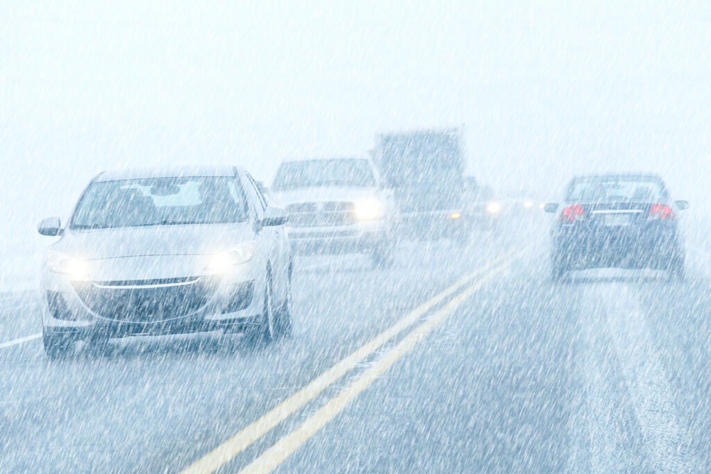 Winter driving in the UK